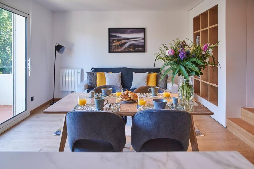 Magnifique Appartement Design Parking Chiberta Anglet Eksteriør billede