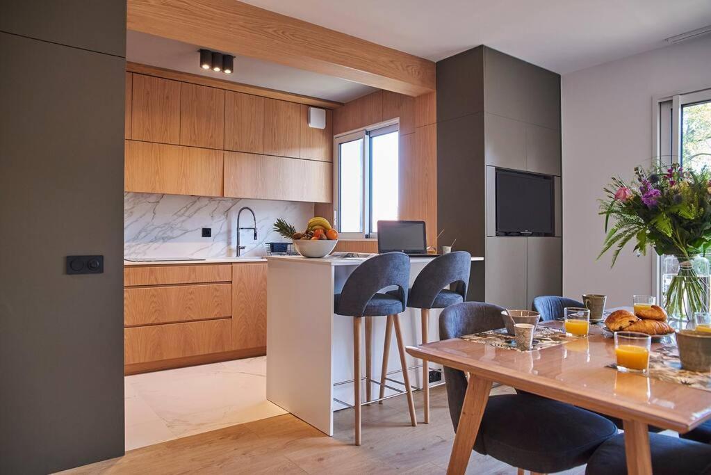 Magnifique Appartement Design Parking Chiberta Anglet Eksteriør billede